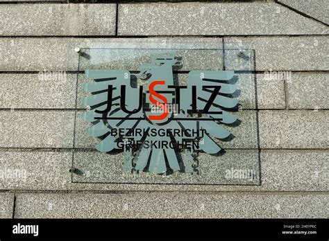 District Court Of Grieskirchen Austria Stock Photo Alamy