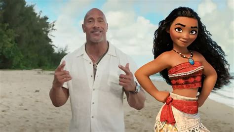 Dwayne Johnson Announces A Live-Action of Moana