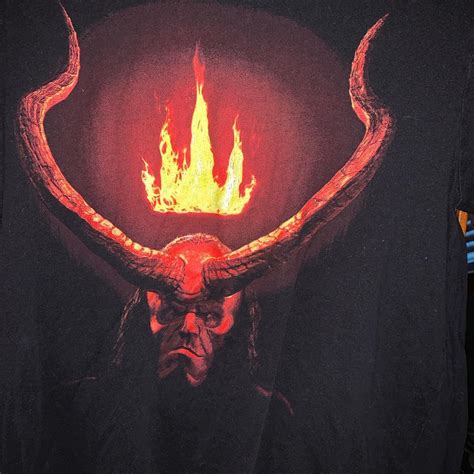 SICK ASS HELLBOY SHIRT Sematary Hard Movies Depop