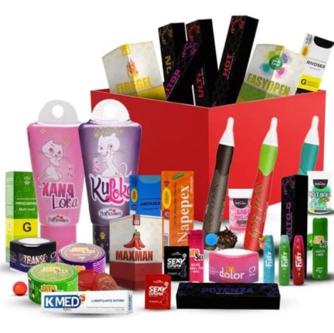 Kit Sexshop Itens Gel Noivado Cha De Lingerie Sexy Shop Parcelamento Sem Juros