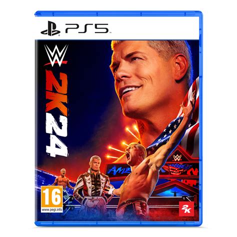 Wwe 2k24 Ps5 Playstation 5 Game Free Shipping Over £20 Hmv Store