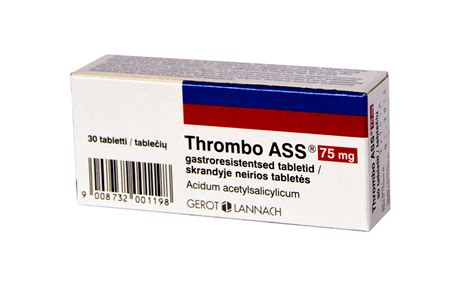 Thrombo ASS mg tabletės N