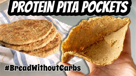 How To Make Pita Bread Keto Vegan High Protein And Pocket Like Pita