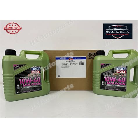 LIQUI MOLY FULLY SYNTHETIC 10W-40 MOLYGEN ENGINE OIL, 4L | Shopee Malaysia