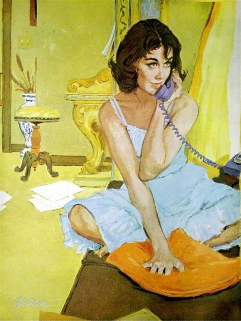 Lynn Buckham Pulp Art Retro Art Vintage Illustration