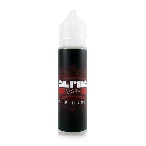 The Dude Alpha Vape E Juice 60 Ml