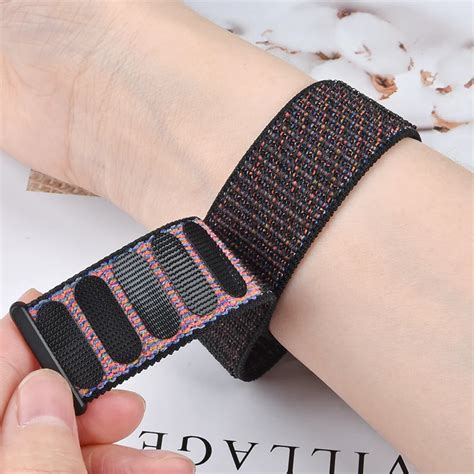 Sport Band For Huawei Band 8 7 Strap Accessories Replacement Belt Nylon Loop Wristband Bracelet