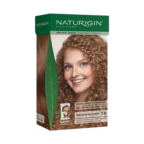 Naturigin Permament Hair Color Natural Medium Blonde 7 0 3 9 Fl Oz