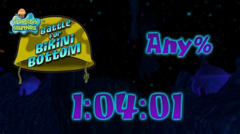 SpongeBob SquarePants Battle For Bikini Bottom Any Speedrun In 1 04 01 YouTube