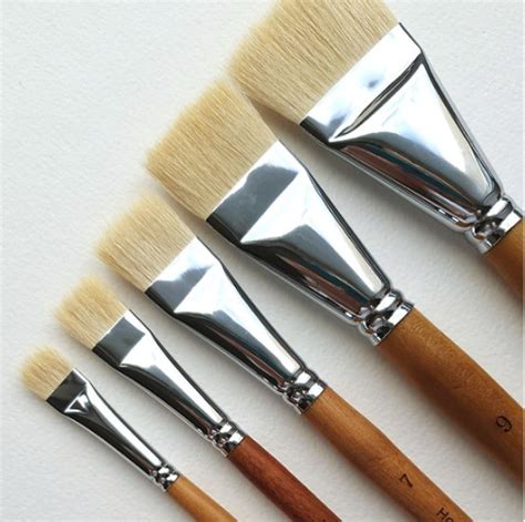 Кисть плоская коза HEREND - Belka Brush Shop
