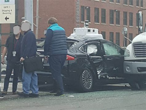 Argo AI Self Driving Test Car Hit In Pittsburgh As Truck Runs Red Light