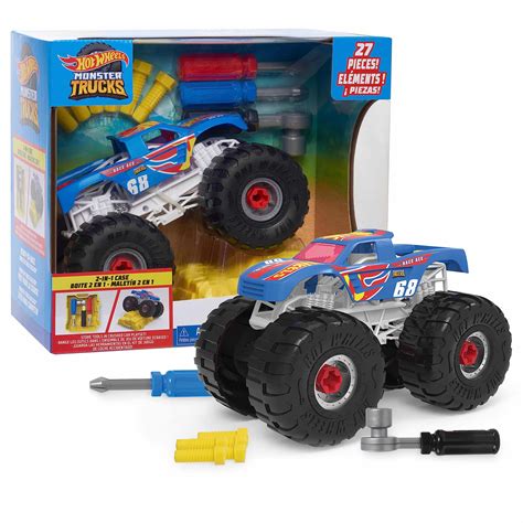 Hot Wheels Ready To Race Monster Truck Playset Race Ready Vehicles