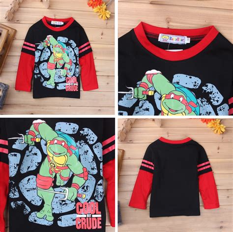Черепашки Ниндзя футболка с длинным рукавом: купить лонгслив детский ...