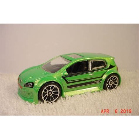 Volkswagen Vw Golf Gti Green Met Hot Wheels