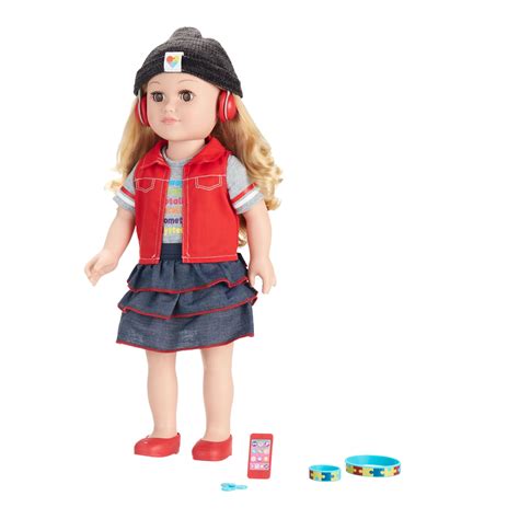 My Life As Poseable Autism Advocate Blonde Hair Fashion Doll Playset Pieces Included