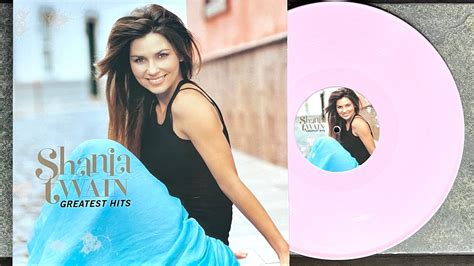 Shania Twain Greatest Hits Baby Pink Vinyl Unboxing Youtube