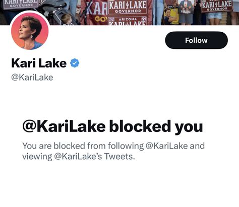 Patriottakes On Twitter Kari Lake Blocked Patriottakes Early On