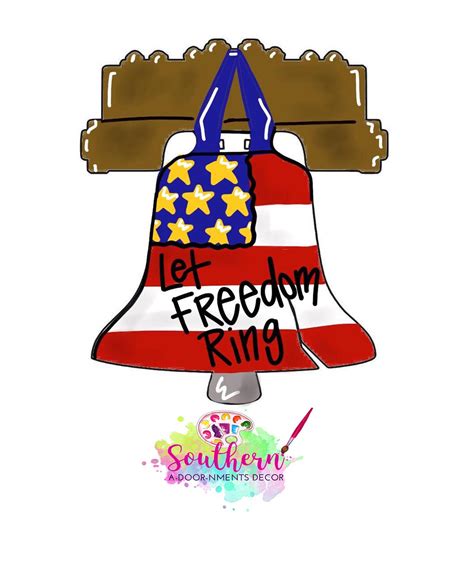 Liberty Bell Template And Digital Cut File Southern Adoornments Decor