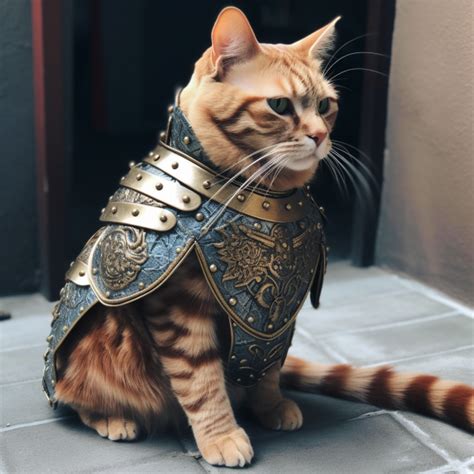 Cat Armor By Obsidianplanet On Deviantart