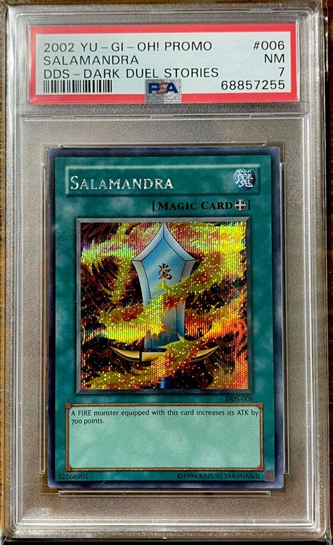 Yu Gi Oh Psa Nm Salamandra Promo Dds Dark Duel Stories Ebay