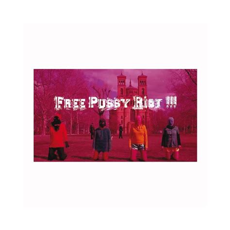 T Shirt Pussy Riot Free Pussy Riot Blanc