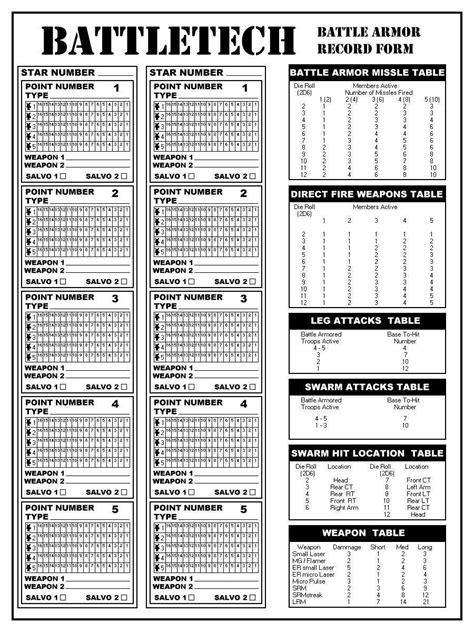 Download Battletech Mech Record Sheets Pdf Free Parentsoftware