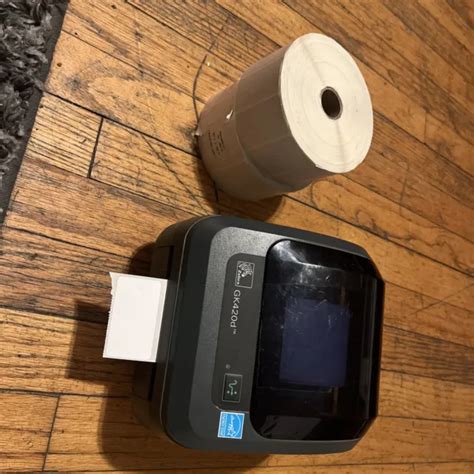 ZEBRA GK420D THERMAL Label Printer With Labels $161.29 - PicClick CA