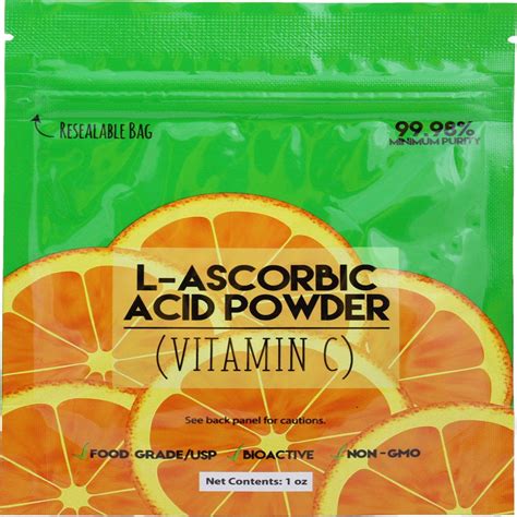 ascorbic acid powder  pure vitamin