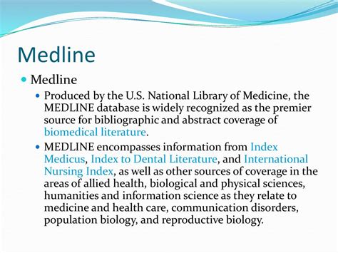 Ovid Medline Vs Pubmed 邱子恒 Ppt Download
