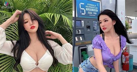 Bị cho là photoshop hot girl lên sóng trực tiếp chứng minh thân hình đẹp tự nhiên