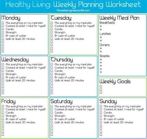Daily Checklists Daily Checklist How To Stay Healthy Checklist