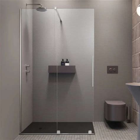 Radaway Furo Sliding Walk In Shower Screen Chrome Bathroom Store