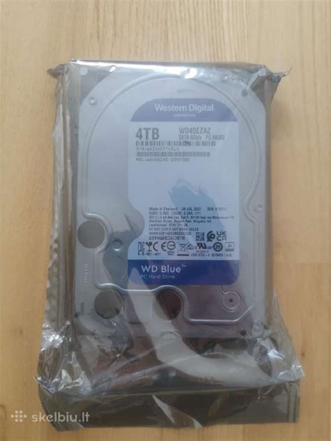 4tb kietasis diskas (HDD) Wd Blue Wd40ezaz - Skelbiu.lt