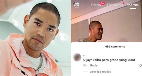 Jay R Reacts To Kalbo Pero Grabe Yung Kulot Comment Newspapers