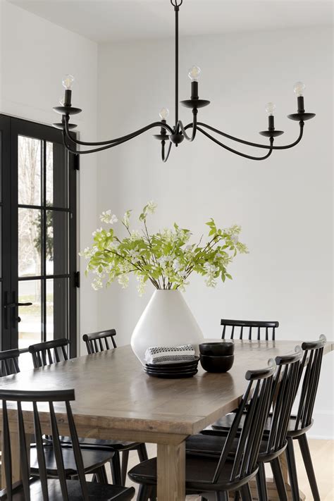 Farmhouse Lighting Over Dining Room Table At Sherry Bowden Blog
