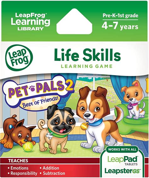 Leapfrog Pet Pals 2 Learning Game Works With Leappad