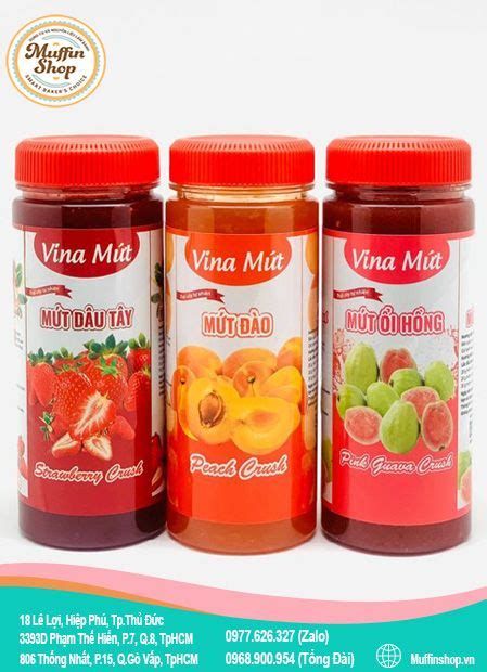 Mứt Vina Muffinshop Smart Bakers Choice