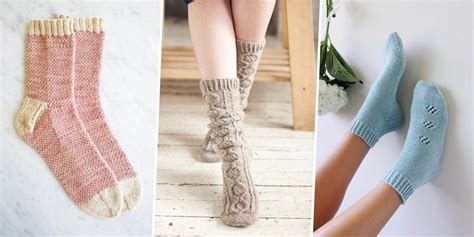 15 Patrons Pour Tricoter Des Chaussettes Marie Claire