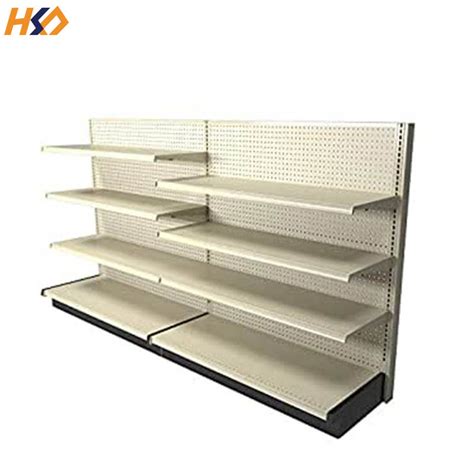 High Quality Wire Mesh Shelves Mini Supermarket Display Shelf Store