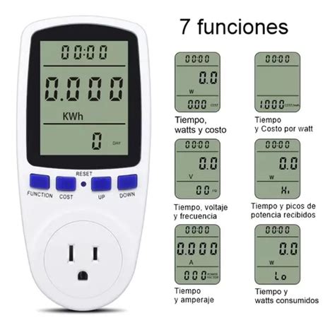 Medidor Electrico De Consumo De Energia Tipo Vatímetro en venta en