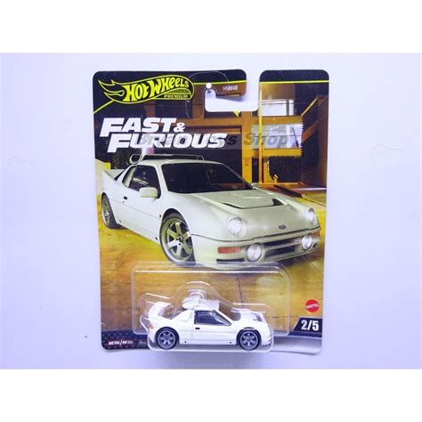 Putih Hot Wheels Premium Fast Furious 福特 RS200 白色 蝦皮購物