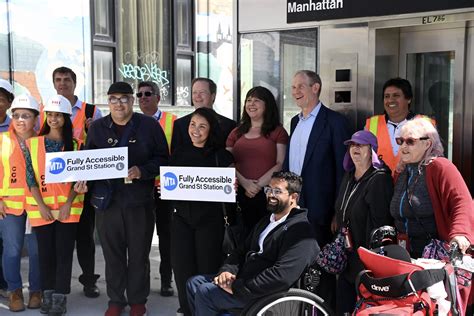 Grand Street (L) Station Now Fully Accessible With Completion of