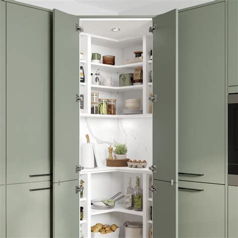 matt white mm  mm  mm walk  corner larder ceiling panel