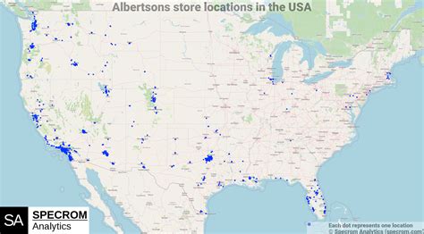 Albertsons store locations in the USA | specrom.comSpecrom Analytics