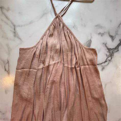 Naked Zebra Tops Nwt Naked Zebra Crisscross Halter Tank Poshmark