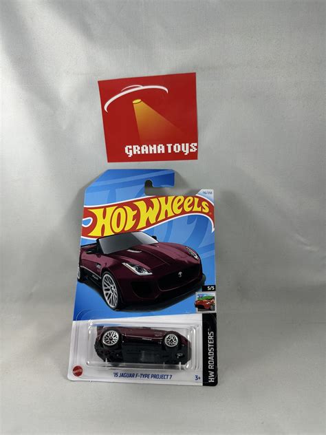 Jaguar F Type Project Purple Roadsters Hot Wheels Case L Grana Toys