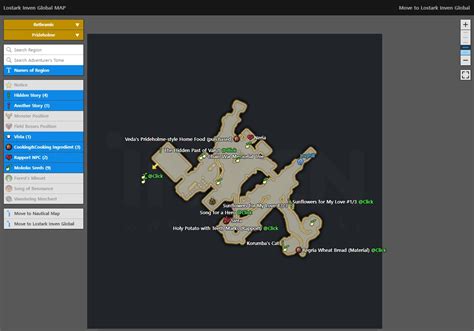 A guide to navigating Inven Global's Lost Ark database: Map Library ...