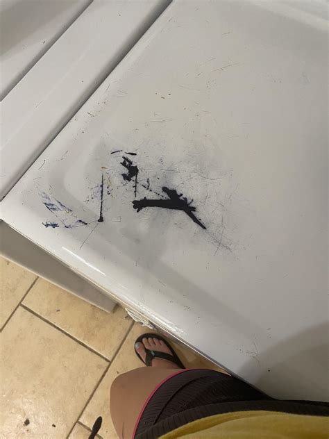 how to get ink pen out of the dryer 7