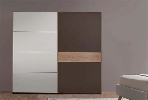 Polka Гардероб с раздвижными дверями коричневый Enza Home — купить в ...