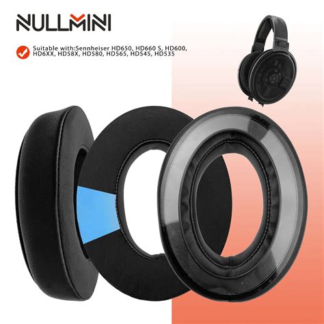 Nullmini Almohadillas De Repuesto Para Auriculares Sennheiser Hd